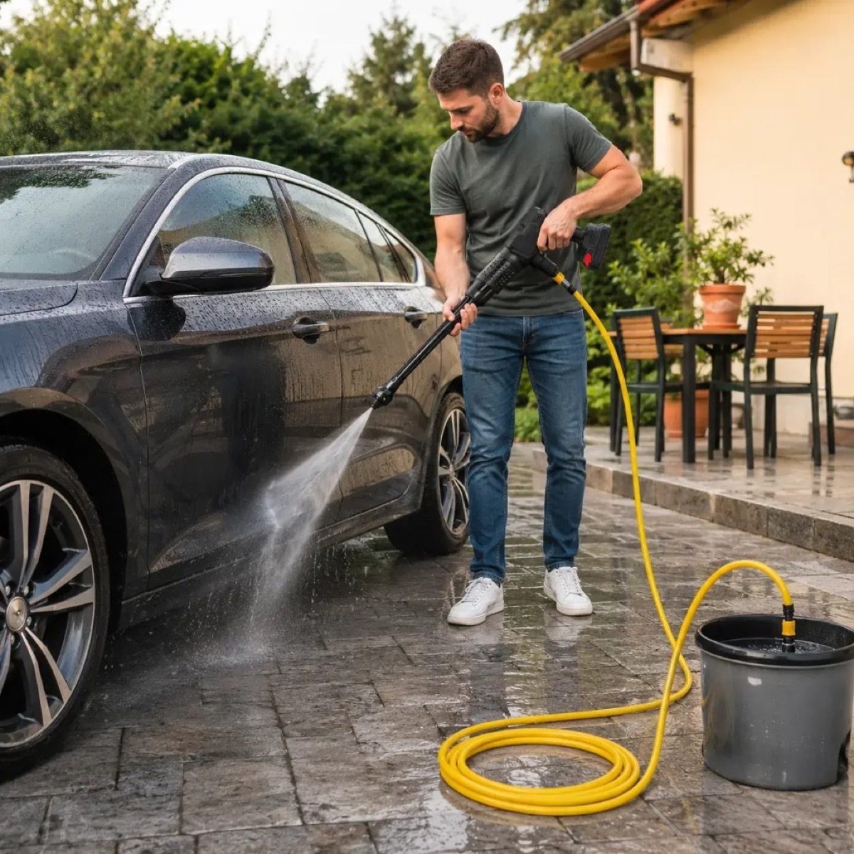 Rimetti a nuovo auto, plastiche e mobili da giardino