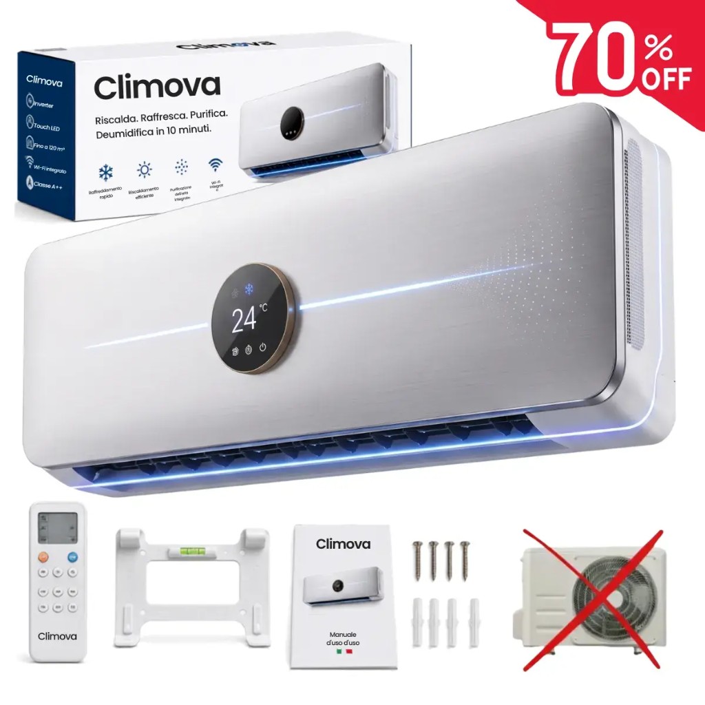 Climova aire acondicionado 4 en 1 sin unidad exterior