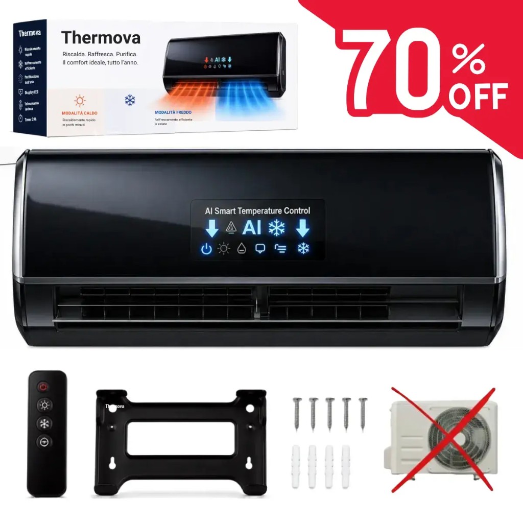 Thermova aire acondicionado 4 en 1 sin unidad exterior