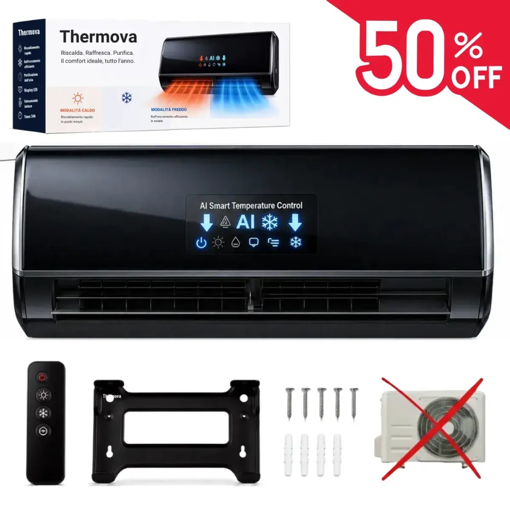 Thermova aire acondicionado 4 en 1 sin unidad exterior